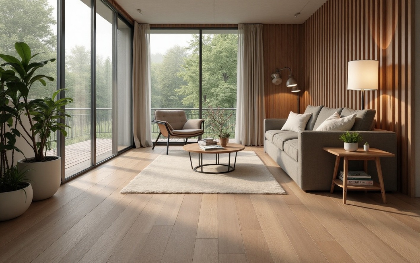 Вариант покрытия в жилом помещении